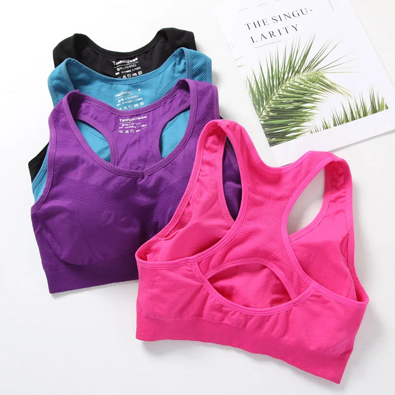 Pilates Yoga Jacket - 여성 스포츠 브라 탑 푸시 업