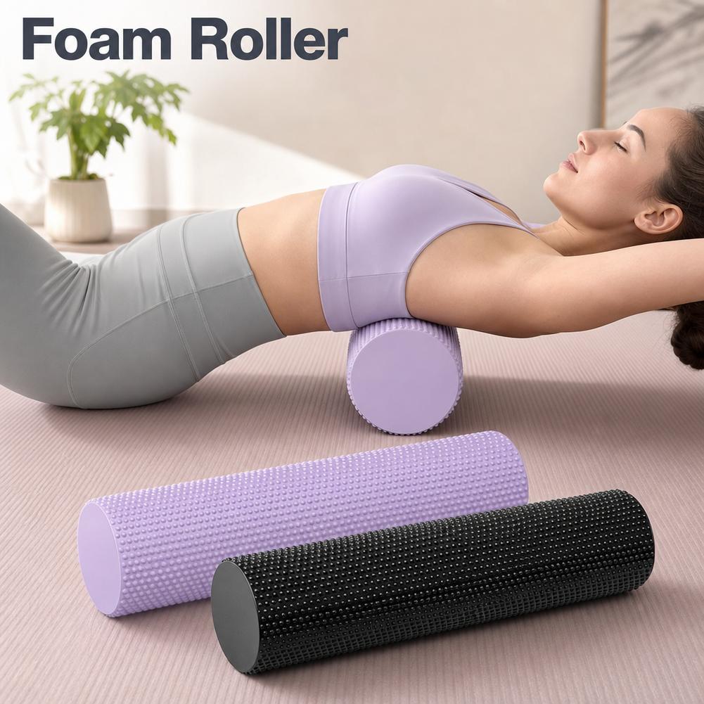 Pilates Yoga Body - EVA 요가 폼롤러 고밀도 운동 회복