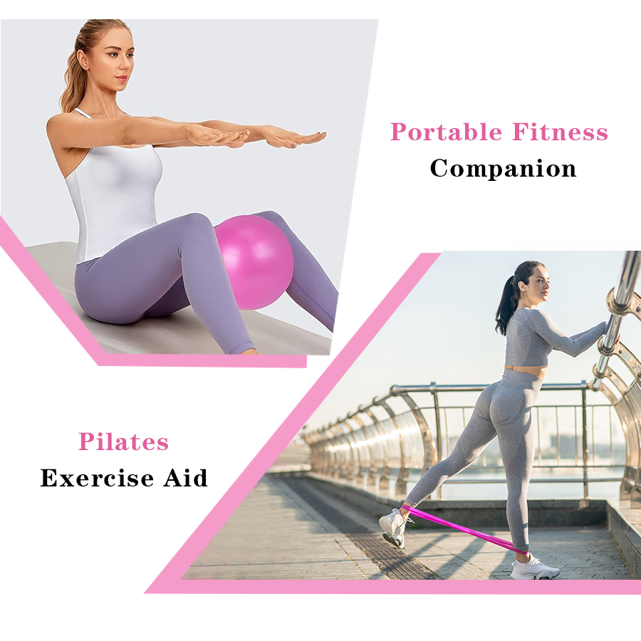 맞춤형 로고 여성용 필라테스 필수품 5종 세트 홈 장비 - Pilates Yoga Logo 리뷰 및 가격