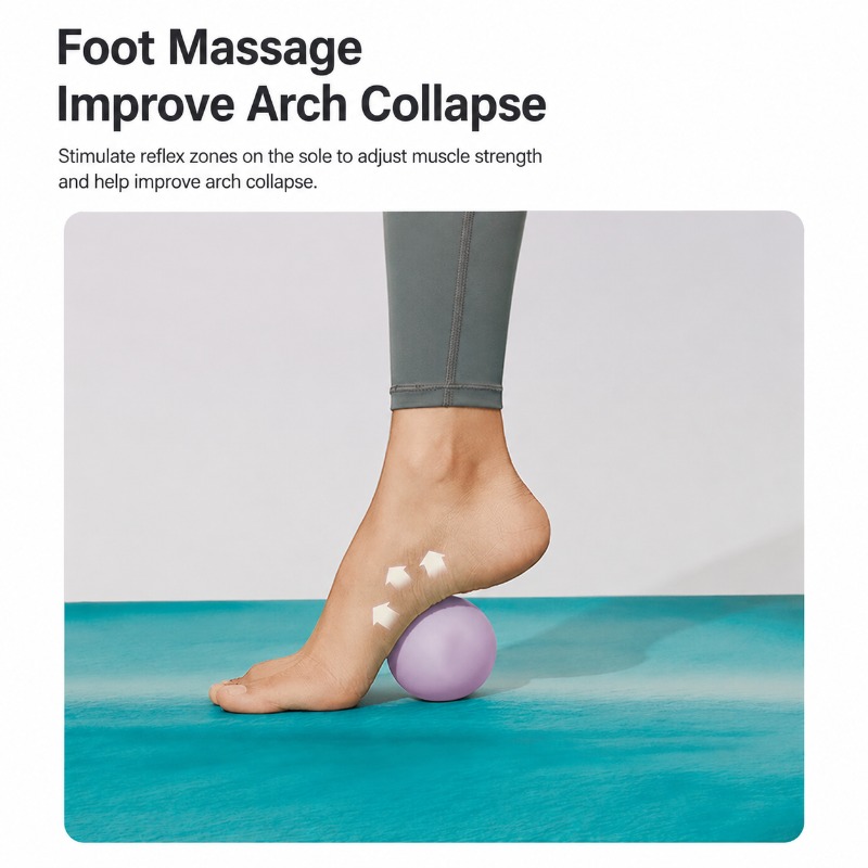 실리콘 피트니스 근막볼 솔리드 마사지 스피어 발바닥 목 - Pilates Yoga Body 리뷰 및 가격