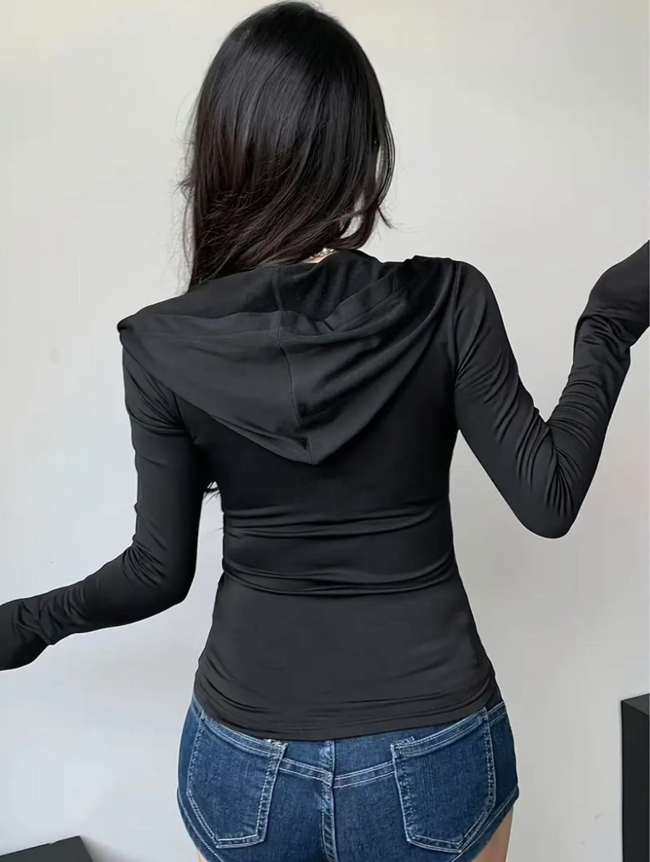여성용 요가 재킷, 봄, 가을, 슬림핏, 후드, 모닝  - Pilates Yoga Jacket 리뷰 및 가격