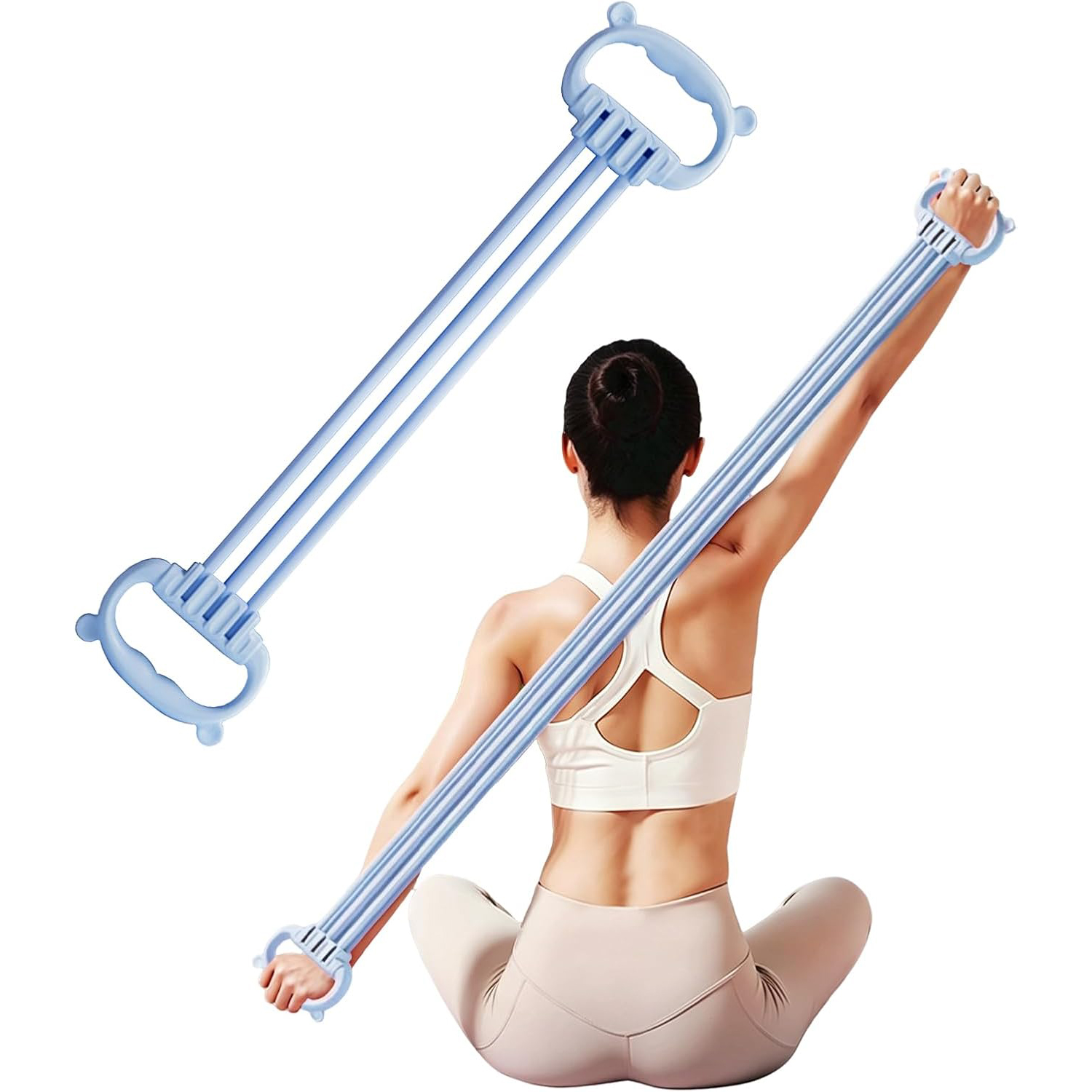 여성 및 남성용 피규어 8형 저항 밴드 15-90LBS - Pilates Yoga Body 리뷰 및 가격