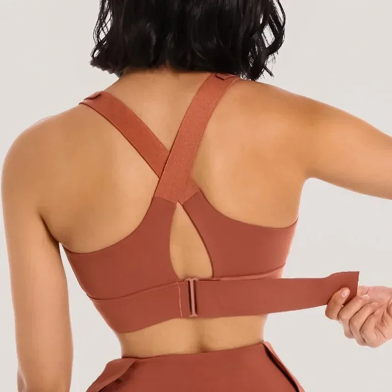 여성용 앞 지퍼 스포츠 브라, 하이 임팩트 속옷, 피트 - Pilates Yoga Jacket 리뷰 및 가격