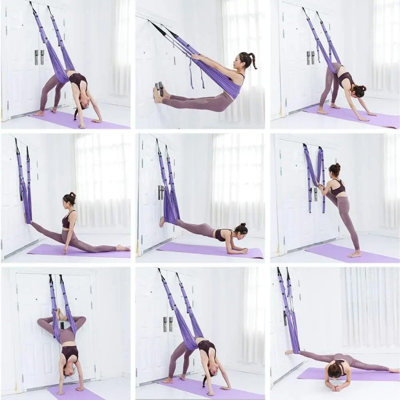 조절 가능한 에어리얼 요가 해먹 세트 필라테스 무중력  - Pilates Yoga Body 리뷰 및 가격