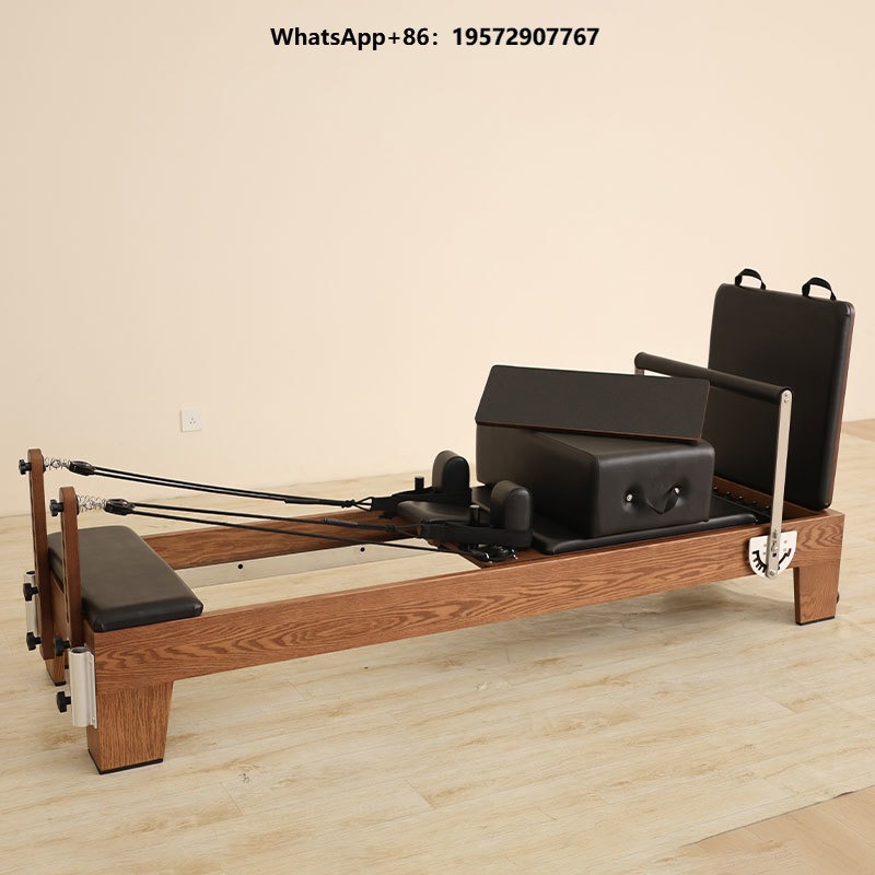 맞춤형 고품질 피트니스 장비 필라테스 리포머 우드 오크 - Pilates And Yoga Studio 리뷰 및 가격